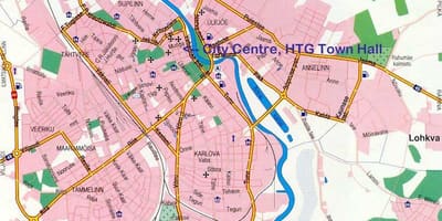แผนที่ของ estonia. kgm เอสโทเนีย name